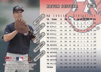 1997 Donruss Team Sets #88 Kevin Seitzer Back