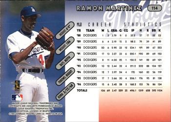 1997 Donruss Team Sets #114 Ramon Martinez Back