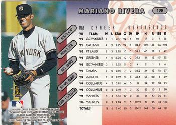 1997 Donruss Team Sets #128 Mariano Rivera Back