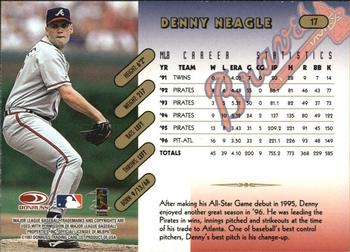 1997 Donruss Team Sets - Pennant Edition #17 Denny Neagle Back