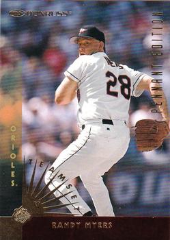 1997 Donruss Team Sets - Pennant Edition #37 Randy Myers Front