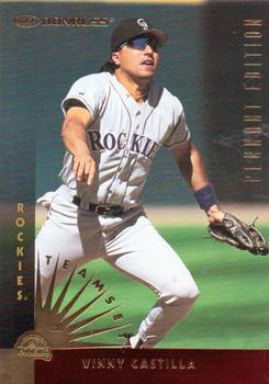 1997 Donruss Team Sets - Pennant Edition #93 Vinny Castilla Front