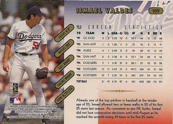1997 Donruss Team Sets - Pennant Edition #109 Ismael Valdes Back