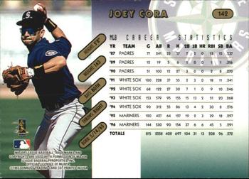 1997 Donruss Team Sets - Pennant Edition #142 Joey Cora Back