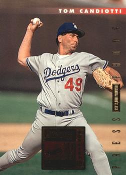 1996 Donruss - Press Proofs #94 Tom Candiotti Front