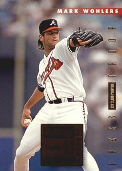 1996 Donruss - Press Proofs #107 Mark Wohlers Front