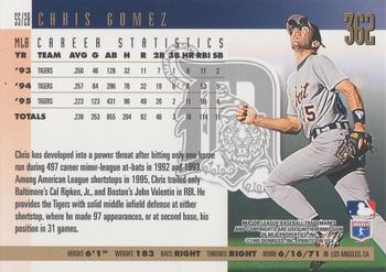 1996 Donruss - Press Proofs #362 Chris Gomez Back