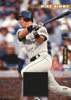 1996 Donruss - Press Proofs #499 Mike Simms Front