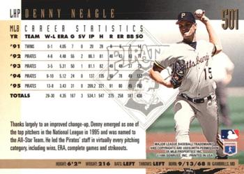 1996 Donruss - Press Proofs #501 Denny Neagle Back