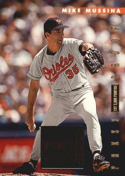 1996 Donruss - Press Proofs #518 Mike Mussina Front