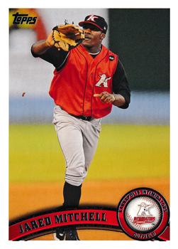 2011 Topps Pro Debut #9 Jared Mitchell Front