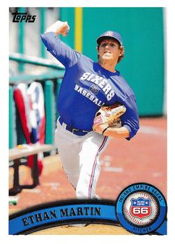 2011 Topps Pro Debut #19 Ethan Martin Front