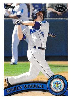 2011 Topps Pro Debut #56 Mickey Wiswall Front