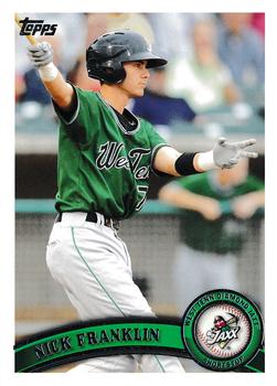 2011 Topps Pro Debut #94 Nick Franklin Front