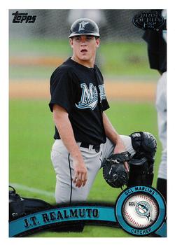 2011 Topps Pro Debut #164 J.T. Realmuto Front