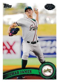2011 Topps Pro Debut #169 Chad James Front