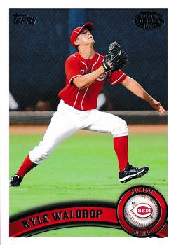 2011 Topps Pro Debut #173 Kyle Waldrop Front