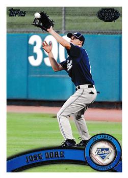 2011 Topps Pro Debut #178 Jose Dore Front
