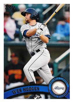 2011 Topps Pro Debut #187 Wes Hodges Front