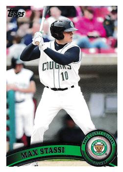 2011 Topps Pro Debut #218 Max Stassi Front