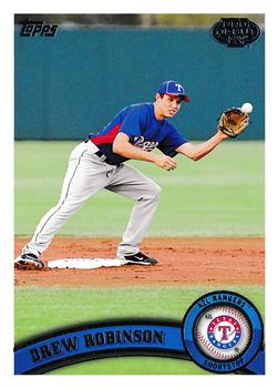 2011 Topps Pro Debut #223 Drew Robinson Front