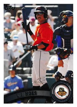2011 Topps Pro Debut #239 L.J. Hoes Front
