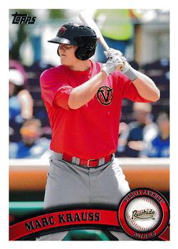 2011 Topps Pro Debut #261 Marc Krauss Front