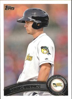 2011 Topps Pro Debut #283 Chris Owings Front