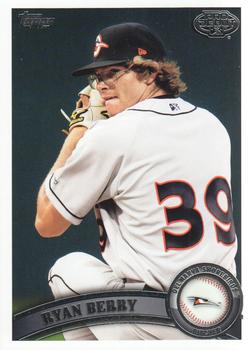 2011 Topps Pro Debut #293 Ryan Berry Front