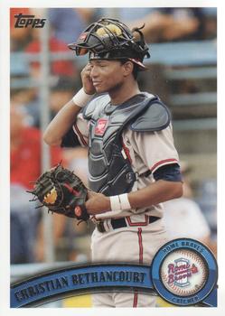 2011 Topps Pro Debut #295 Christian Bethancourt Front