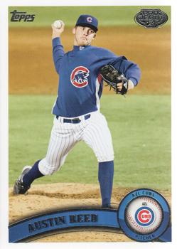 2011 Topps Pro Debut #306 Austin Reed Front