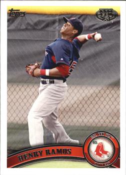 2011 Topps Pro Debut #319 Henry Ramos Front
