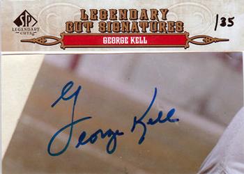 2011 SP Legendary Cuts #77 George Kell Front