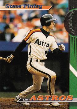 1993 Stadium Club Houston Astros #10 Steve Finley  Front