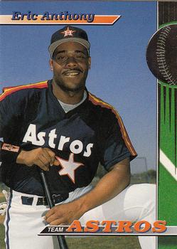 1993 Stadium Club Houston Astros #7 Eric Anthony  Front