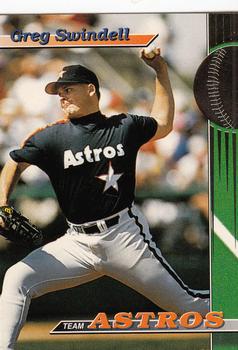 1993 Stadium Club Houston Astros #9 Greg Swindell  Front