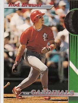 1993 Stadium Club St. Louis Cardinals #7 Rod Brewer  Front
