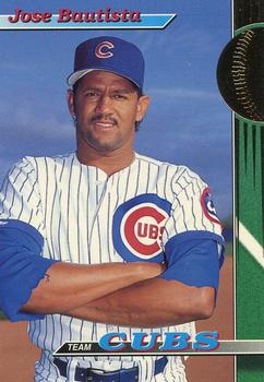 1993 Stadium Club Chicago Cubs #30 Jose Bautista  Front