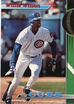 1993 Stadium Club Chicago Cubs #5 Willie Wilson  Front