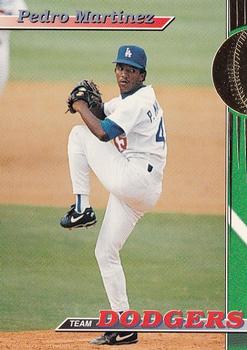 1993 Stadium Club Los Angeles Dodgers #2 Pedro Martinez Front