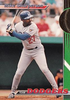 1993 Stadium Club Los Angeles Dodgers #9 Mike Sharperson Front