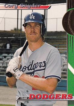 1993 Stadium Club Los Angeles Dodgers #29 Cory Snyder Front