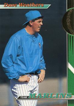 1993 Stadium Club Florida Marlins #26 Dave Weathers Front