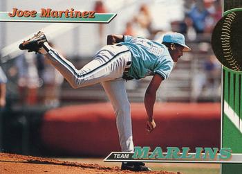 1993 Stadium Club Florida Marlins #28 Jose Martinez Front