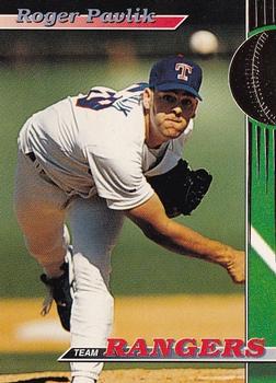 1993 Stadium Club Texas Rangers #5 Roger Pavlik  Front