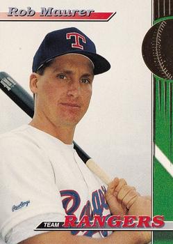 1993 Stadium Club Texas Rangers #13 Rob Maurer  Front