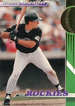 1993 Stadium Club Colorado Rockies #28 Danny Sheaffer  Front