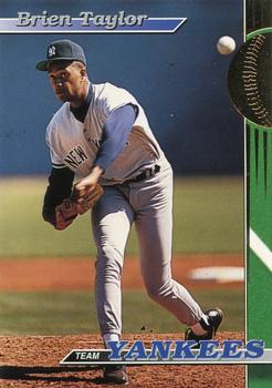1993 Stadium Club New York Yankees #22 Brien Taylor  Front