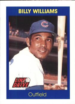 1991 Line Drive #28 Billy Williams Front