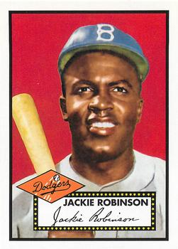 2011 Topps - 60 Years of Topps Original Back #312 Jackie Robinson Front